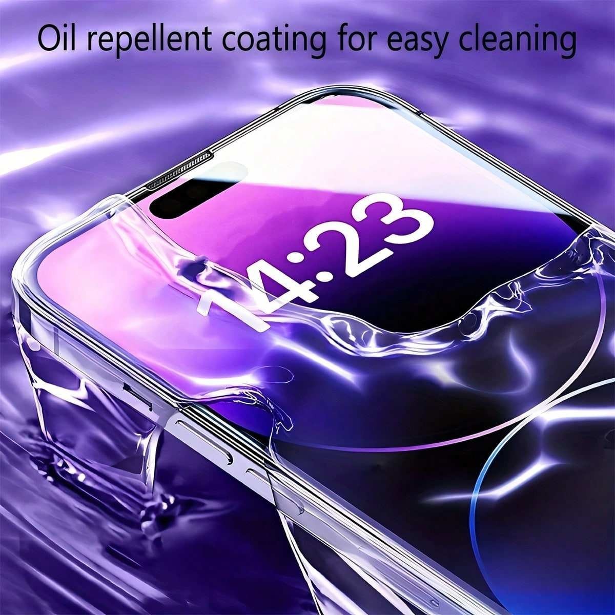 2 Pack Tempered Glass Screen Protector Cover For iPhone