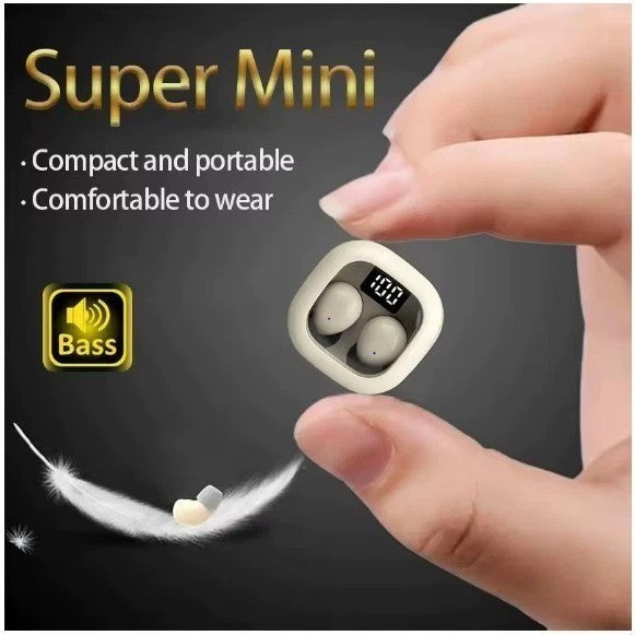 Invisible TWS Earbuds Micro Bluetooth Earbuds Sleep Mini Wireless Earphones UK