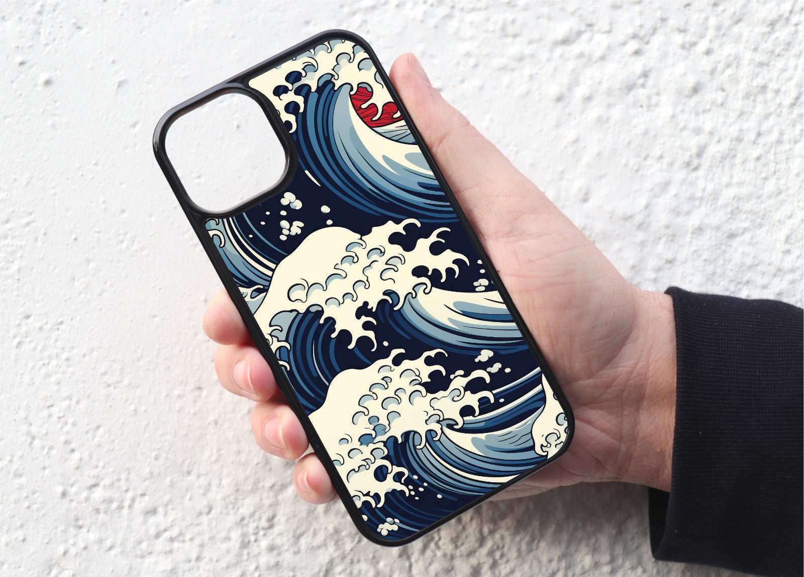Blue Ocean Sea Waves Beach Surfer Style Design Mobile Phone Case Cover