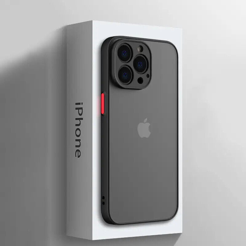 Case for iPhone 17 16 15 14 Pro Max 13 12 11 Plus 7 8 Mini Shockproof Cover