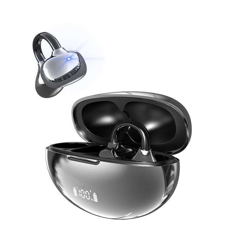Wireless Clip On Earbuds Bluetooth 5.3 Open Ear For Android & iPhone