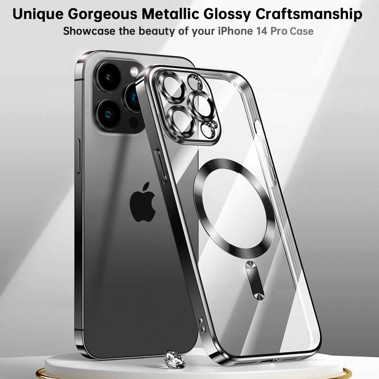 Case For iPhone 16 Pro Max 14 13 12 15 17 Pro 17E 16 Shockproof Magsafe Magnetic