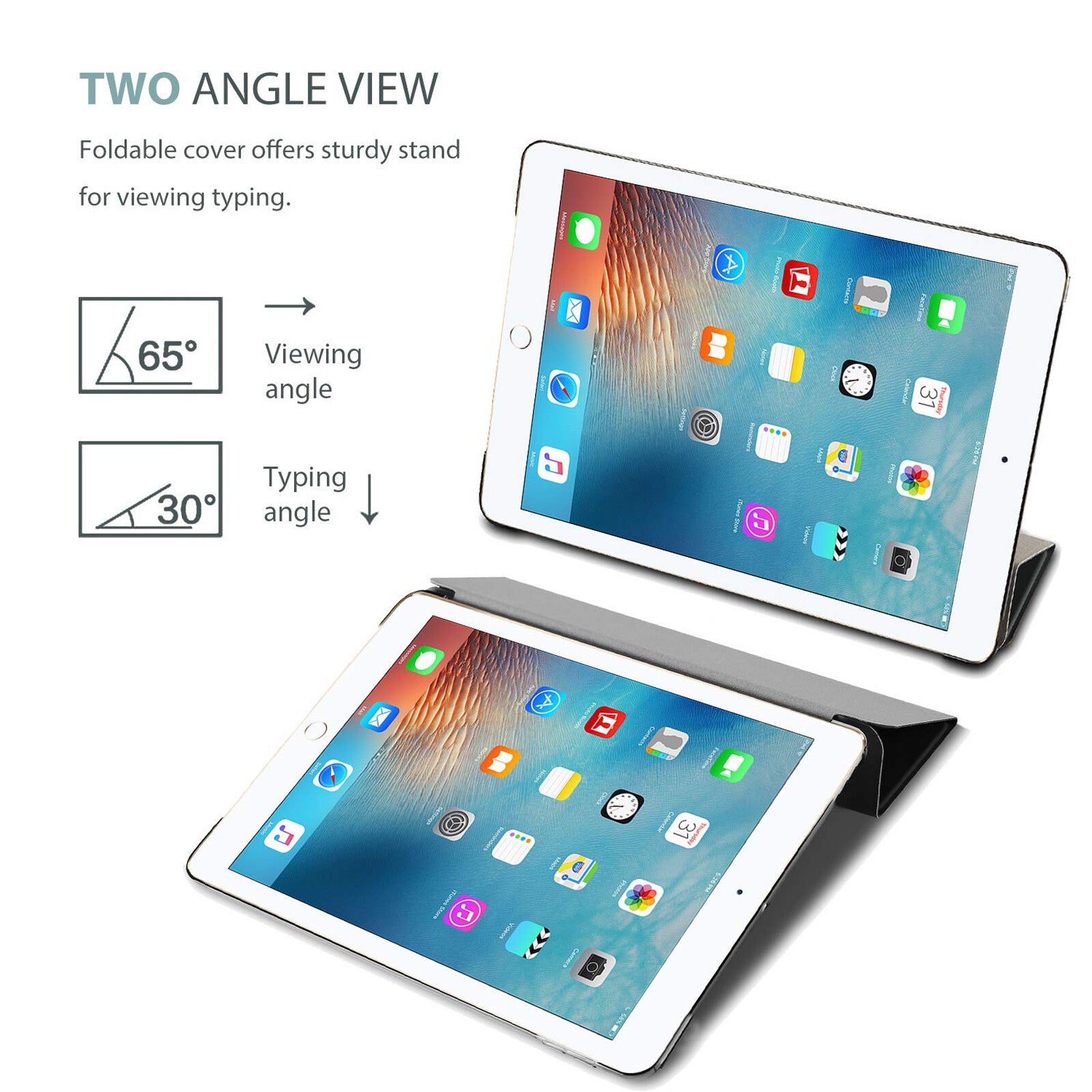 iPad Smart Multi Colour Case