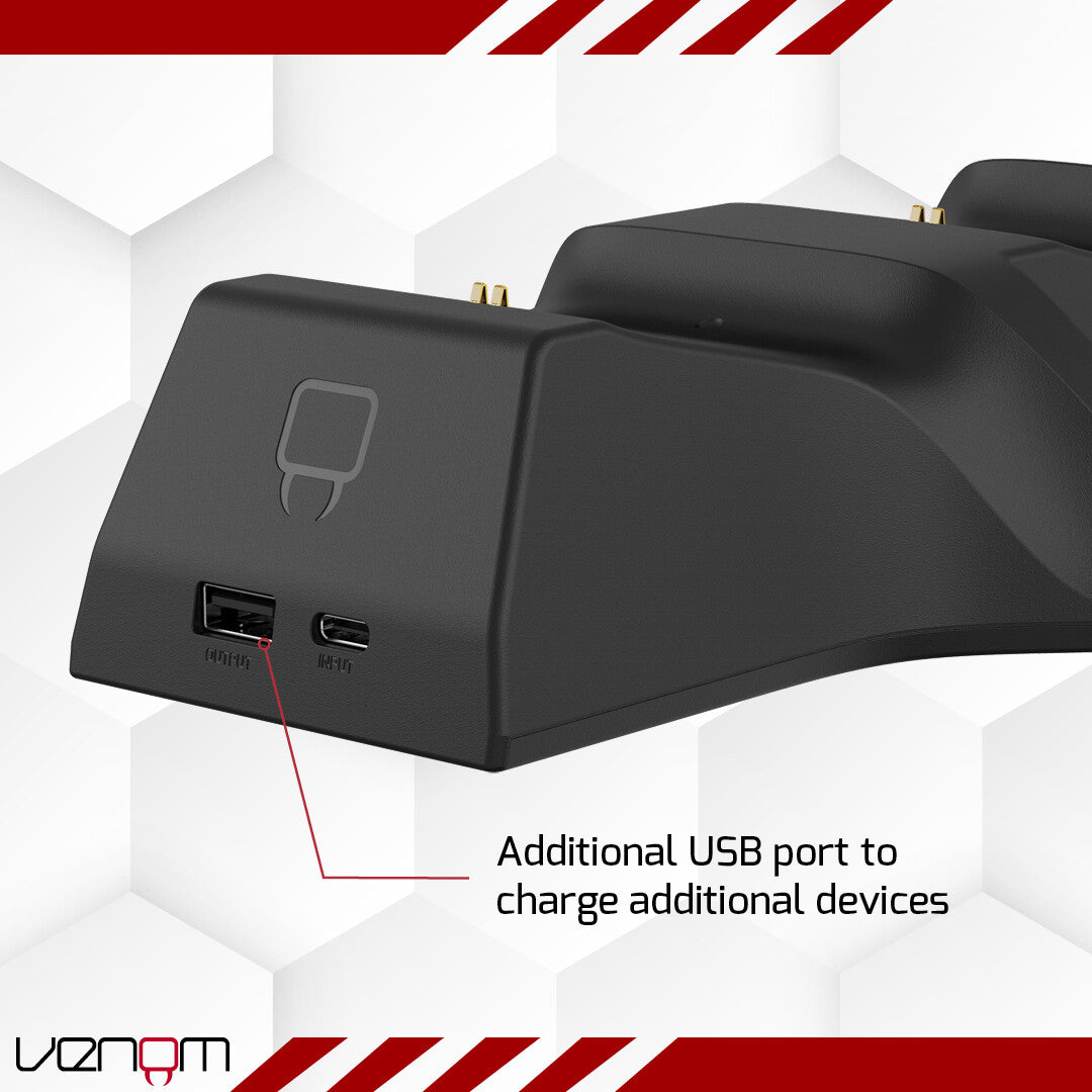 Xbox Charging Dock with Rechargeable Batteries