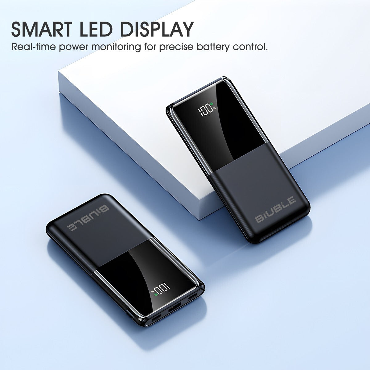 9000000mAh Power Bank Portable Fast Charger Battery Pack 2 USB for Mobile Phone