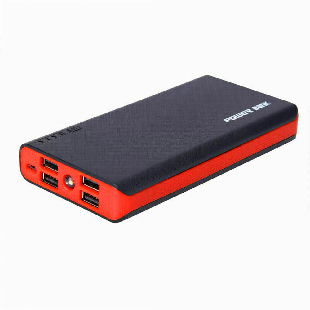 9000000mAh Power Bank 4 USB LED Fast Charger Battery Pack for Mobile Phone