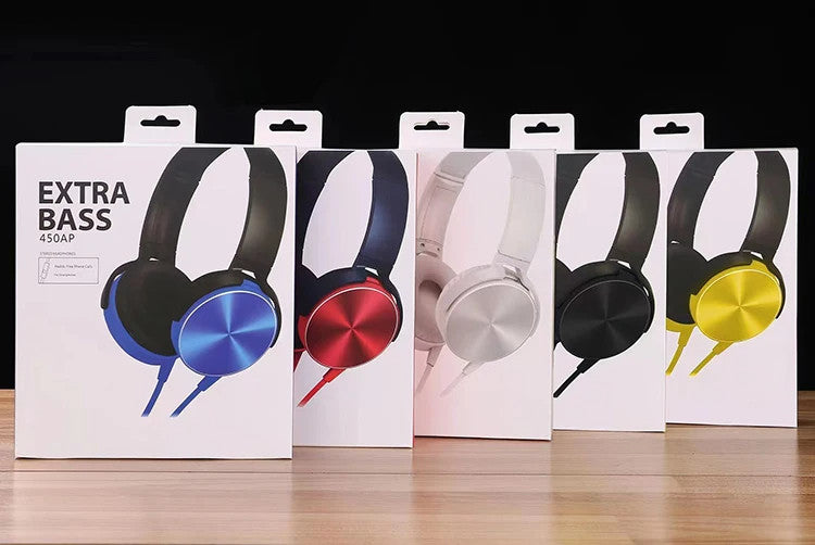 Wired Headphone HD Sound Bass HiFi Sound Music Stereo