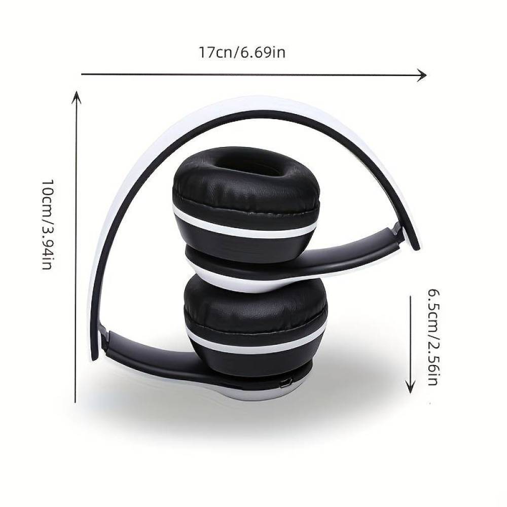 5.1 Wireless Bluetooth Headphones with Noise Cancelling
