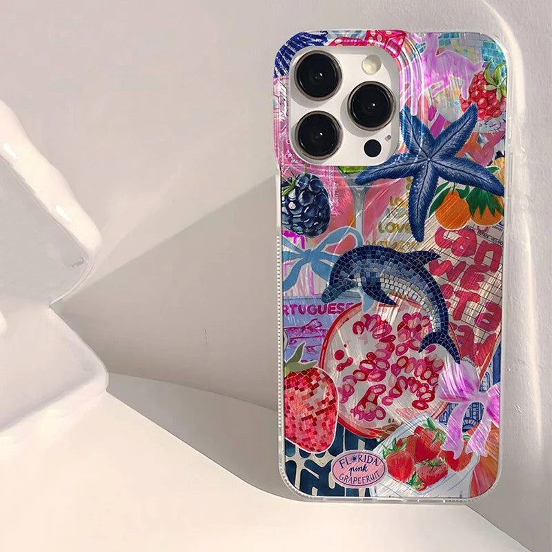 Wave Beach Phone Case for iPhone 15 14 13 12 11 Pro Max SE 7 8 XR UK