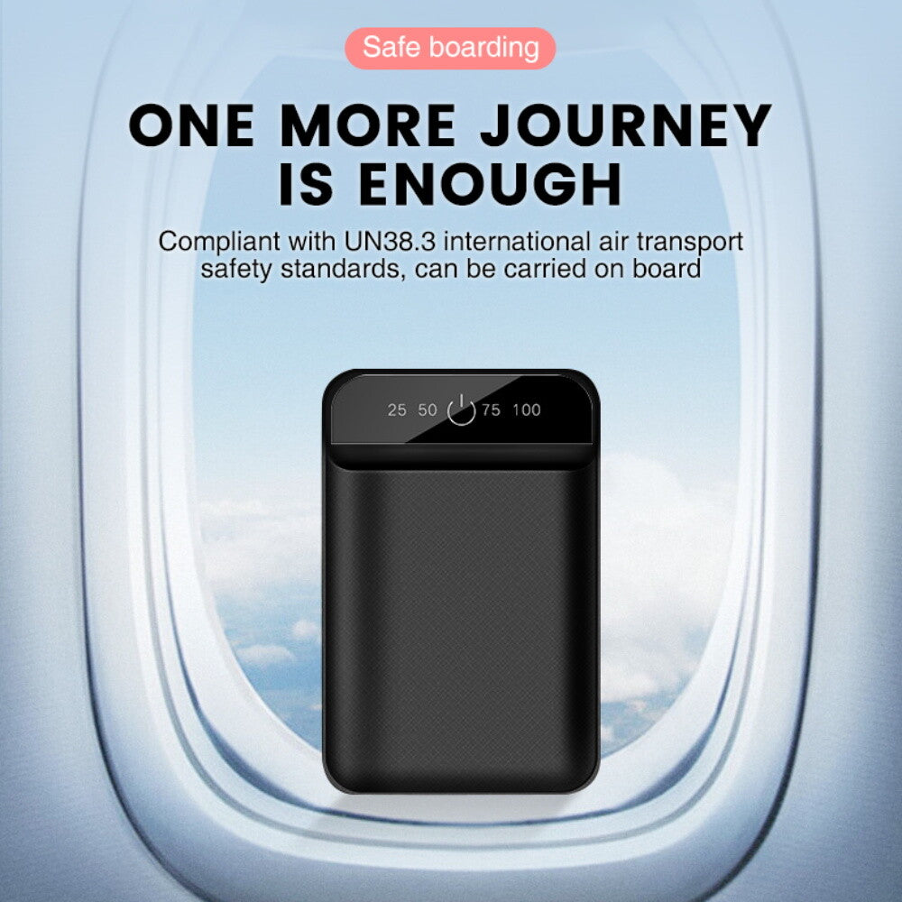 9000000mAh Power Bank Fast Charger Battery Pack Portable 2 USB For Mobile Phone