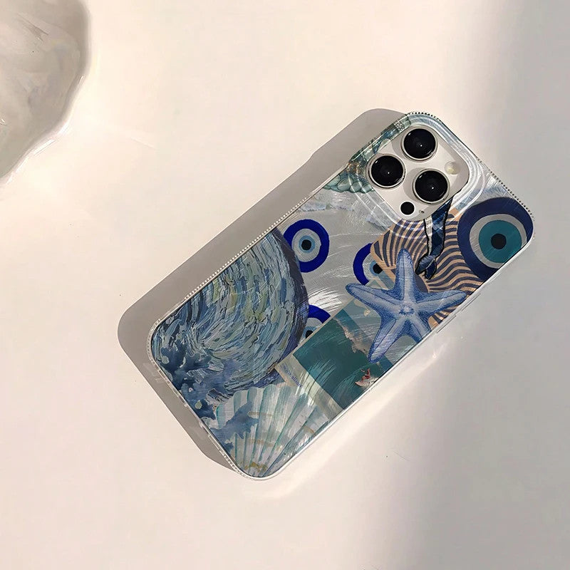 Wave Beach Phone Case for iPhone 15 14 13 12 11 Pro Max SE 7 8 XR UK