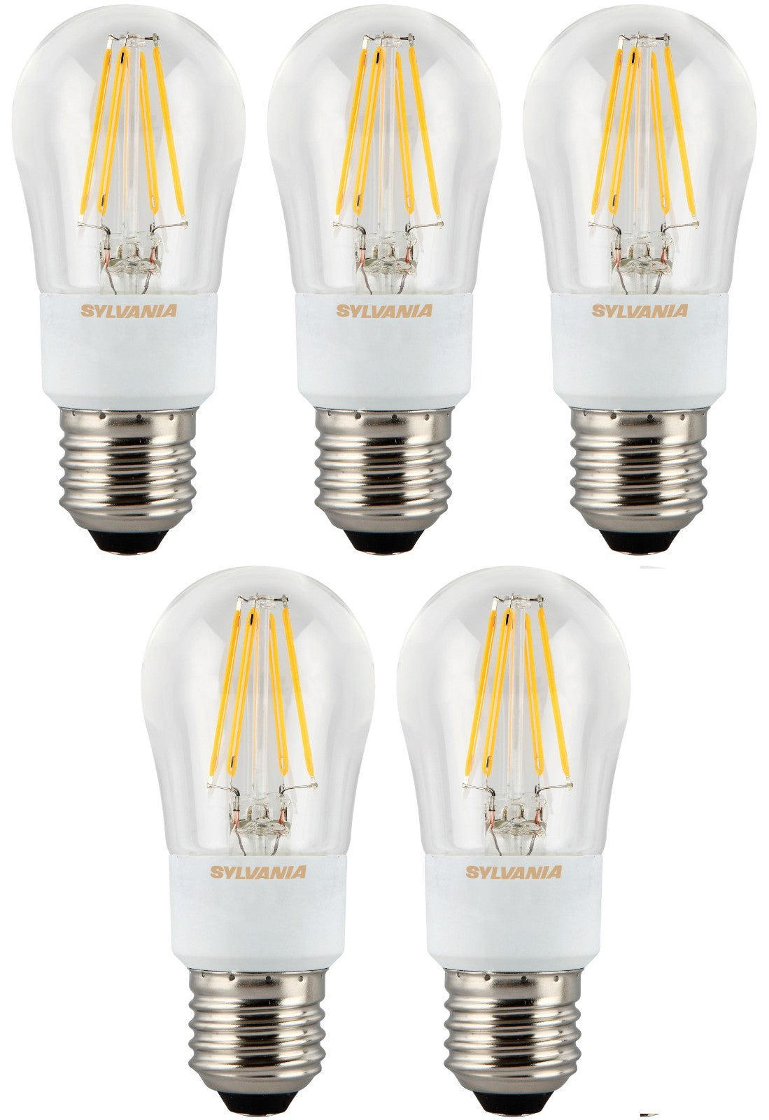 Dimmable E27 LED Light Bulbs, Golf Ball, Mini Globe, G45, 4.5W, 470 Lumens