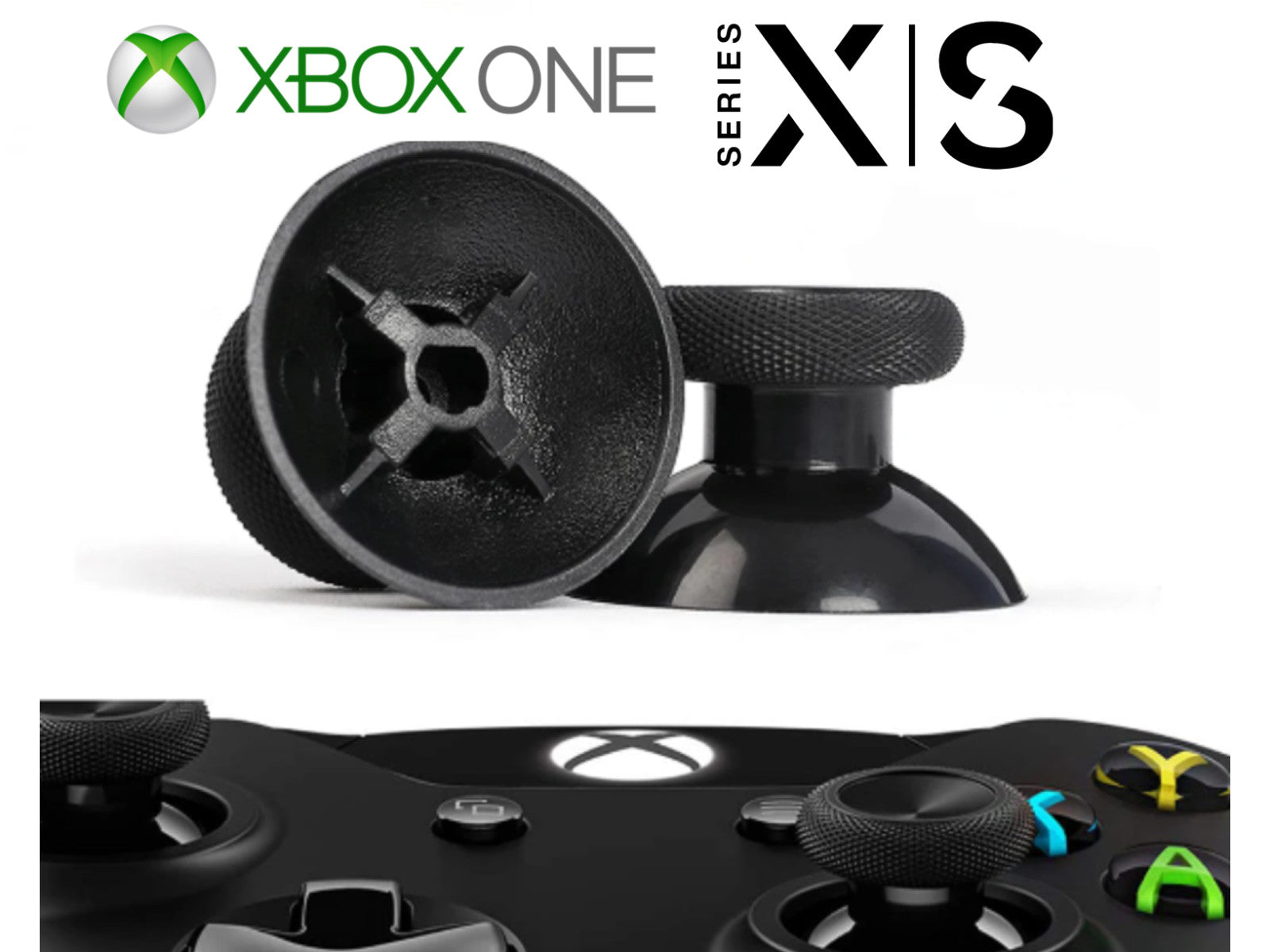 x 2 XBOX ONE Series X / S Controller Replacement Thumb Sticks /  Thumbstick