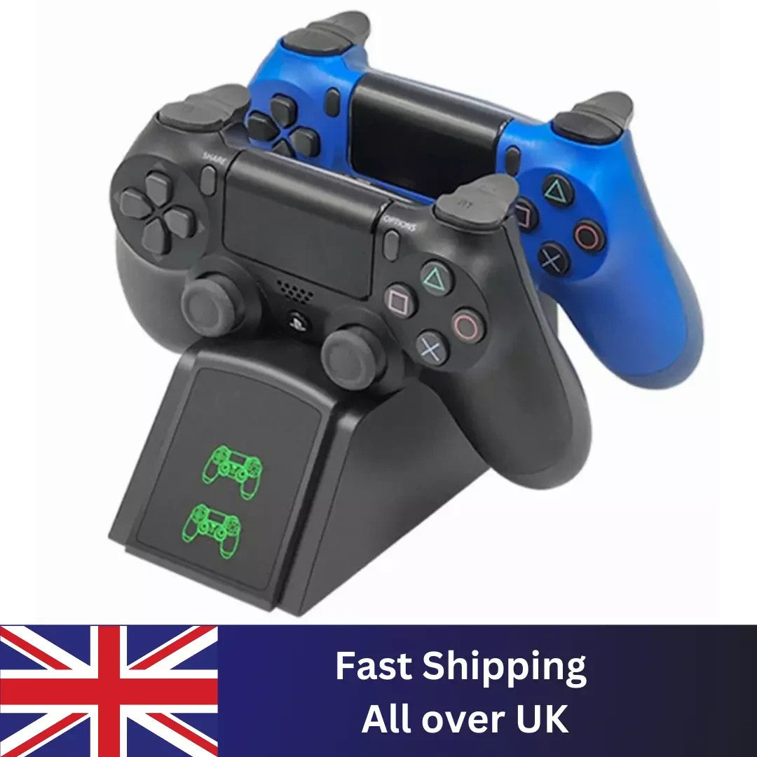 Dual Fast Charger Dock Station For PlayStation 4