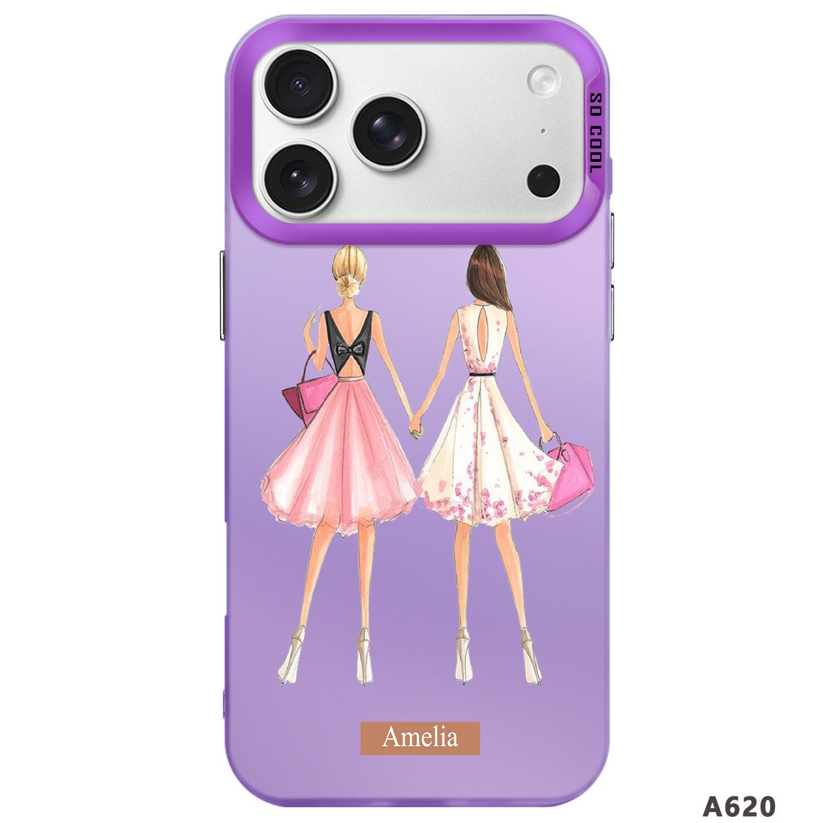 IPhone Case For iPhone 16 Pro 14 15 Pro Max 17e Customized Fashion Girls Cover