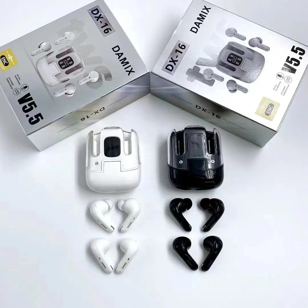 TWS Wireless Earbuds Bluetooth 5.5 Earphones 4 ENC Mics IP7 For Android & iPhone