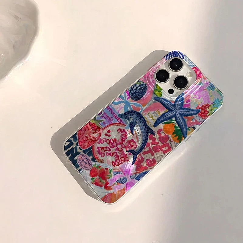 Wave Beach Phone Case for iPhone 15 14 13 12 11 Pro Max SE 7 8 XR UK