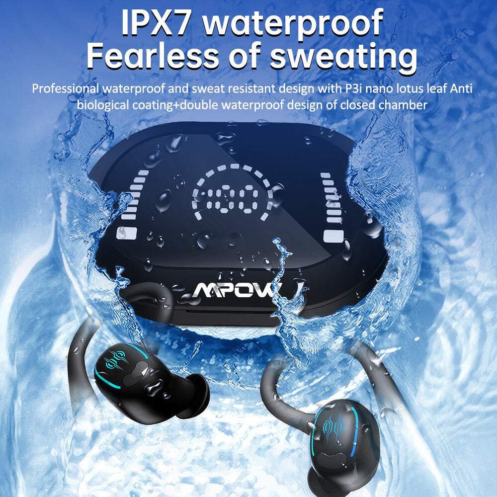 Deep Bass Wireless Earbuds Bluetooth 50Hrs Playback