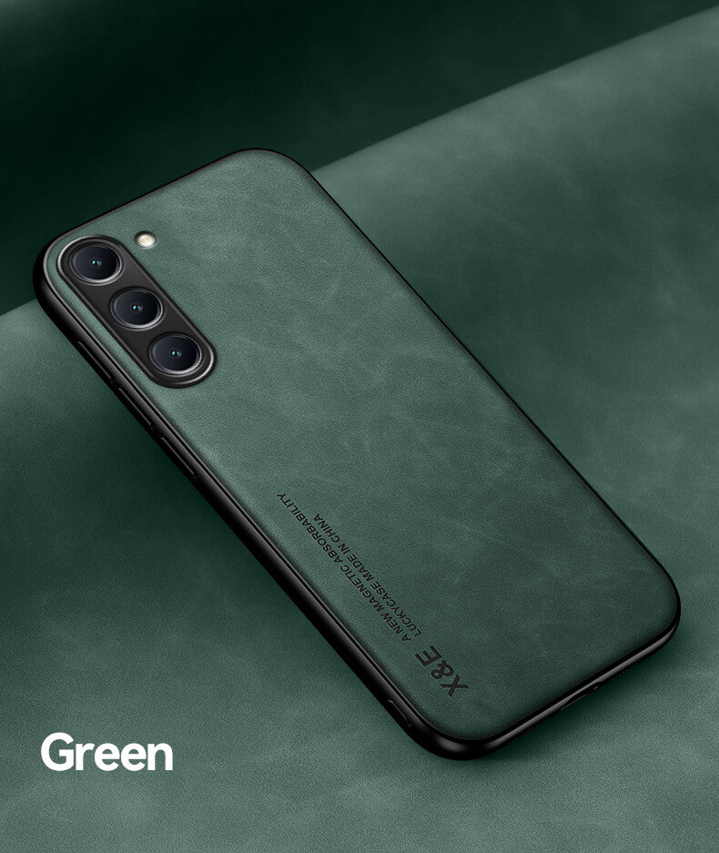 Shockproof Magnetic Leather Cover For Samsung Galaxy S Ultra Plus
