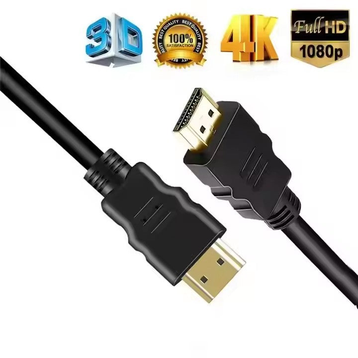 4K HDMI Cable 2.0 UltraHD High Speed 2160p 0.5m/1m/2m/3m/5m/10m/15m Premium Lead