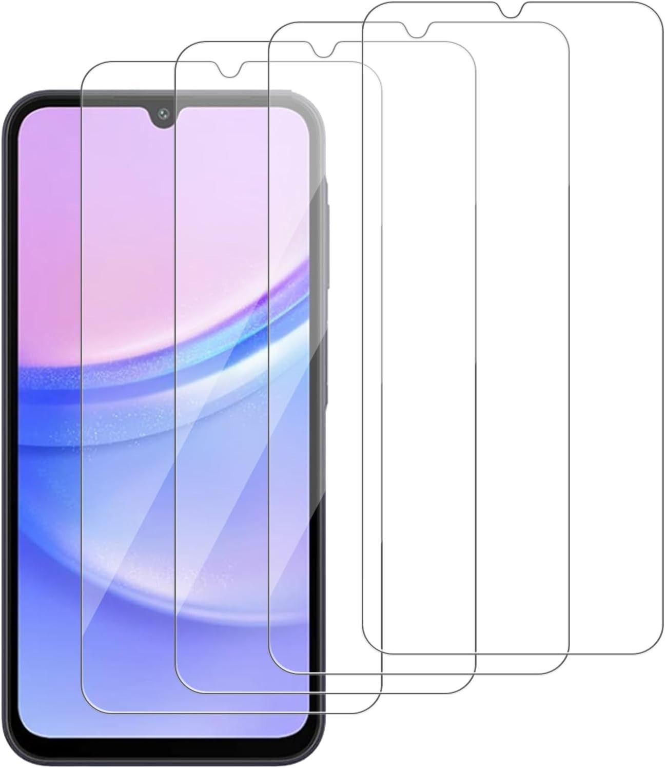 For Samsung A17 A16 A15 A13 A14 A12 A52s A55 A56 Tempered Glass Screen Protector