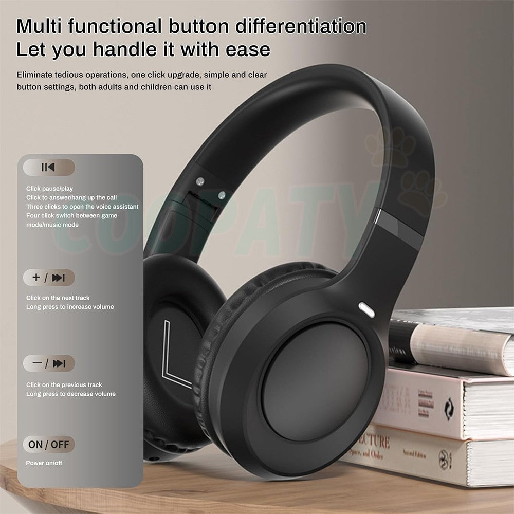 Wireless Bluetooth Headphones with Noise Cancelling
