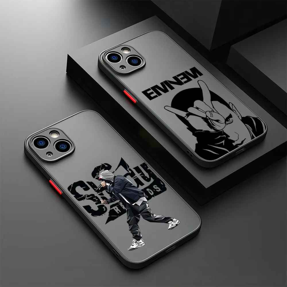 Rap Music Inspired Matte Phone Case For iPhone 7 to 16 Pro Max Cover UK Delivery