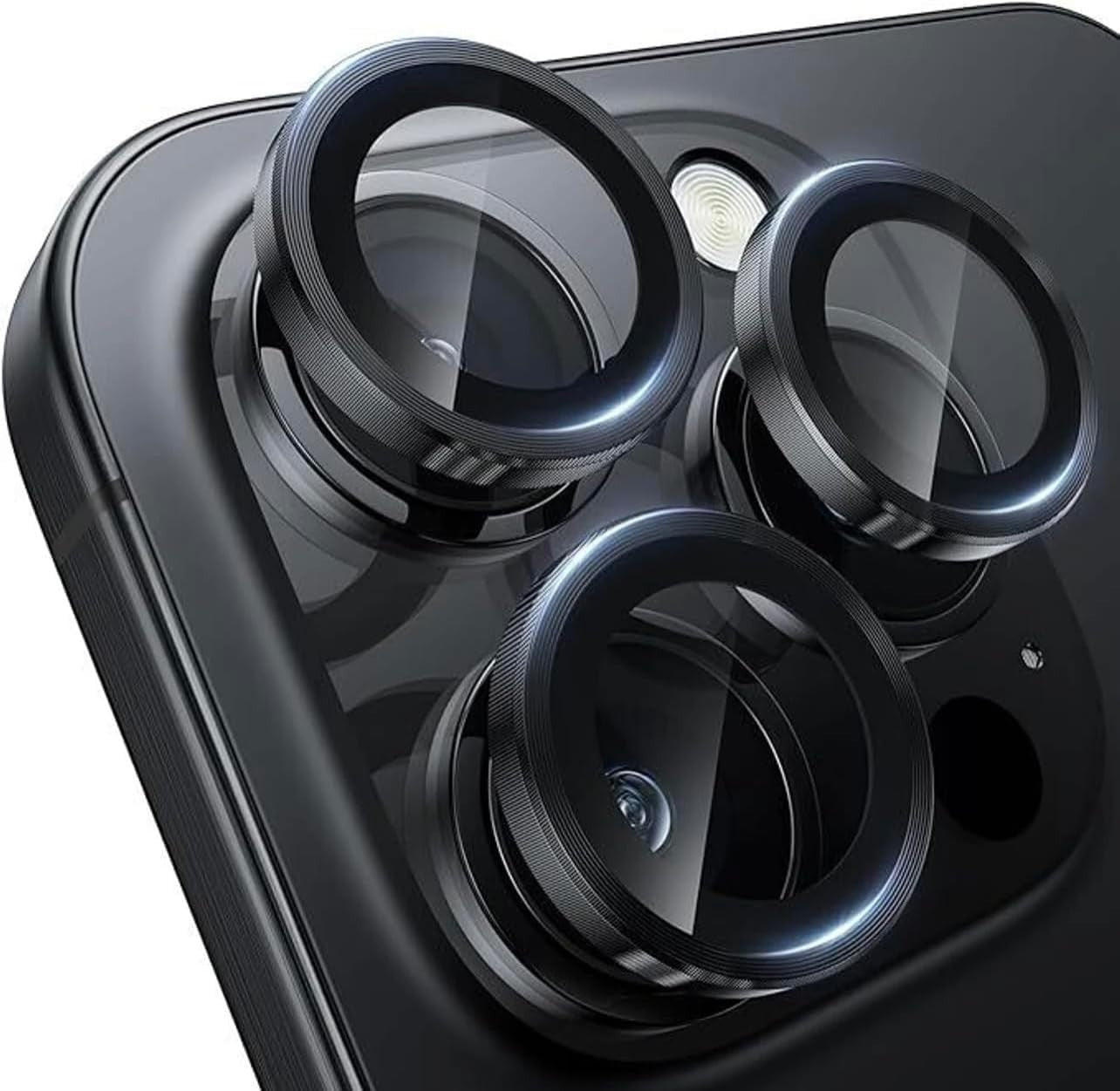 Camera LensGlass Protector Metal Ring for iPhone 17 Pro 14Pro 15Pro 16Pro 17E 13