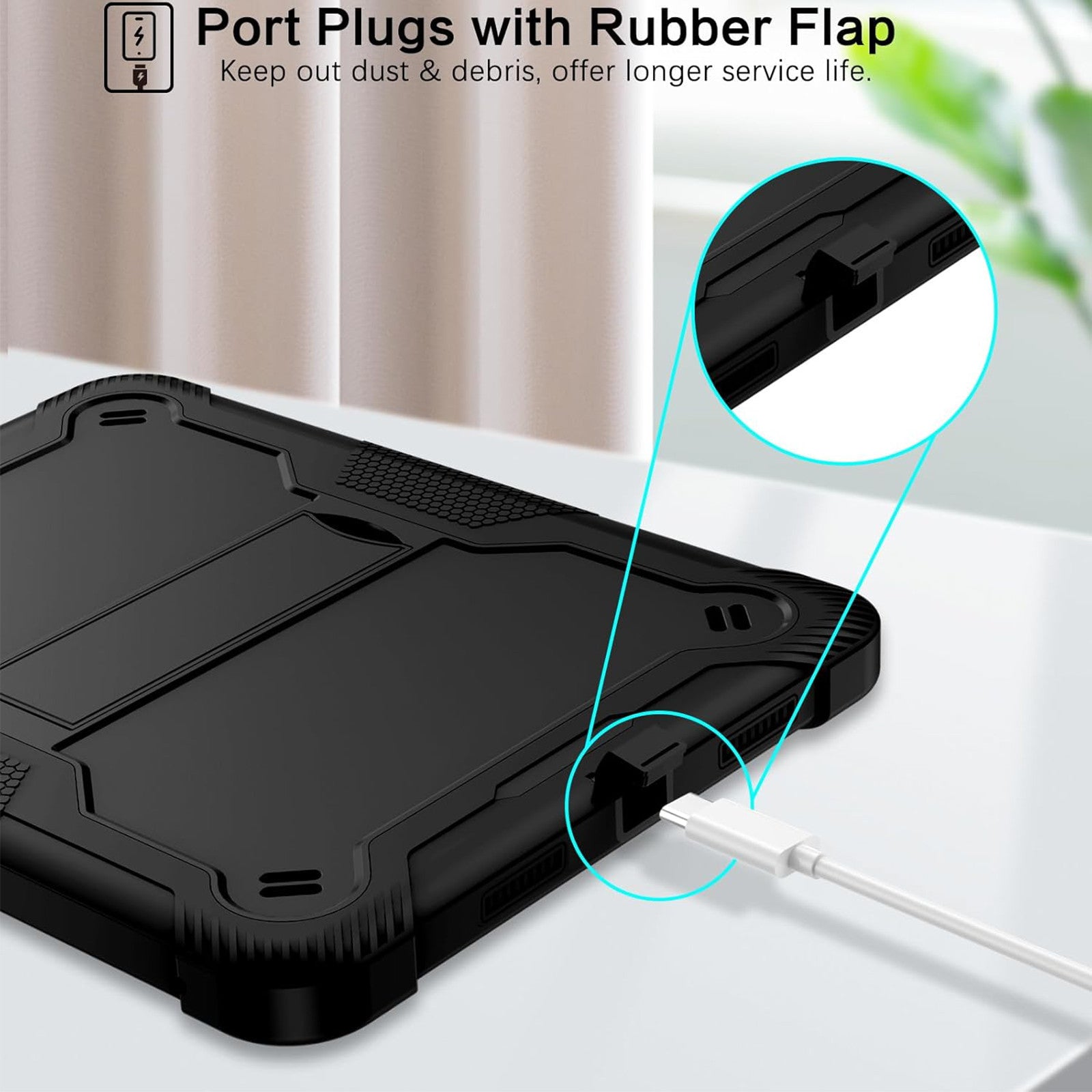 Shockproof Heavy Duty Tough Case for iPad