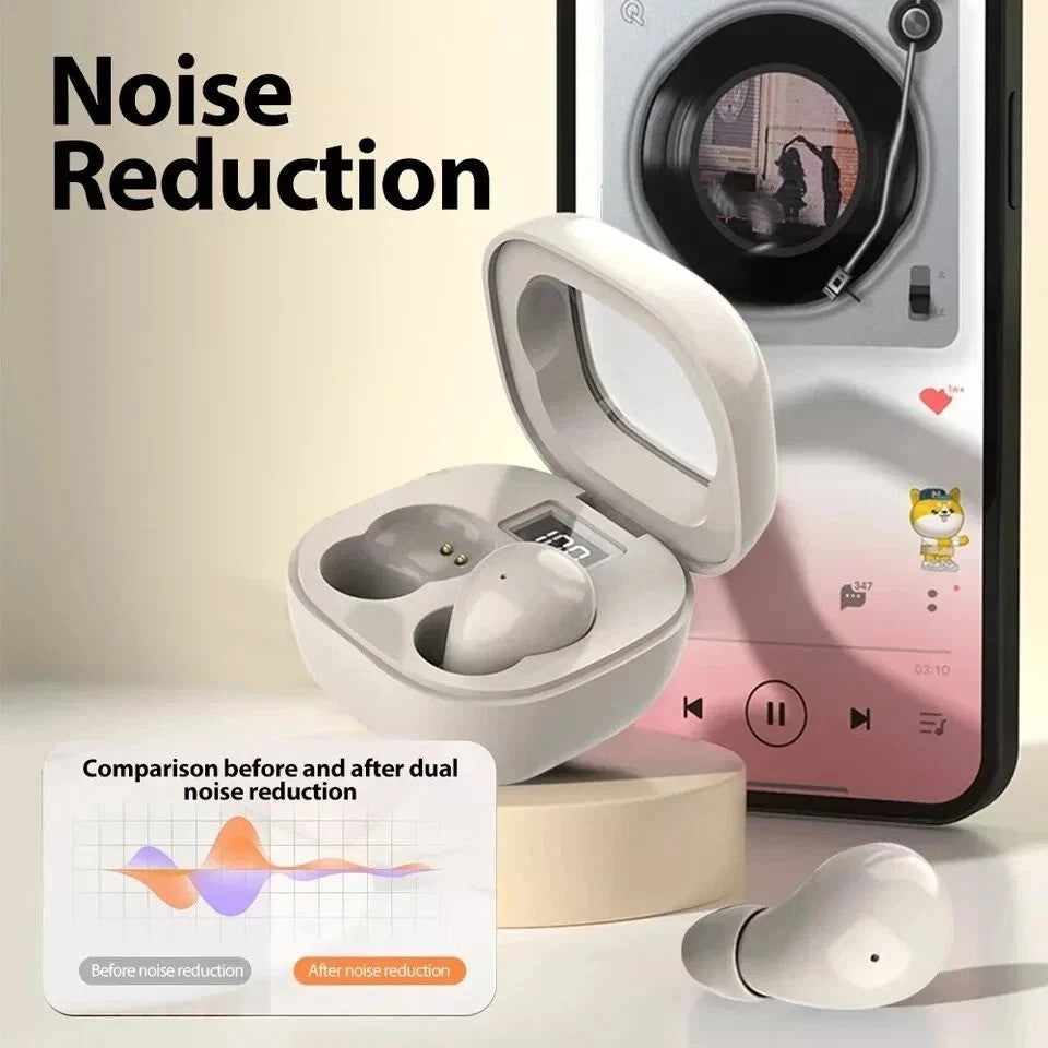 Invisible TWS Earbuds Micro Bluetooth Earbuds Sleep Mini Wireless Earphones UK