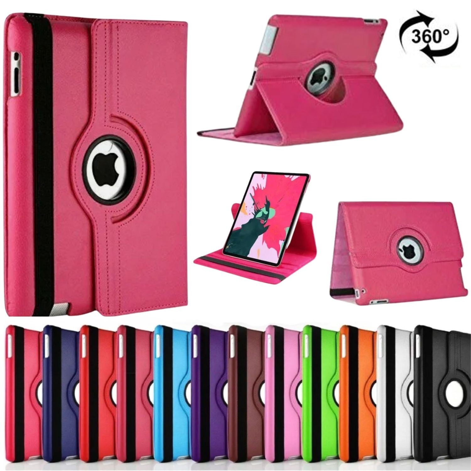 Rotating Case for iPad 11 A16 11th Generation