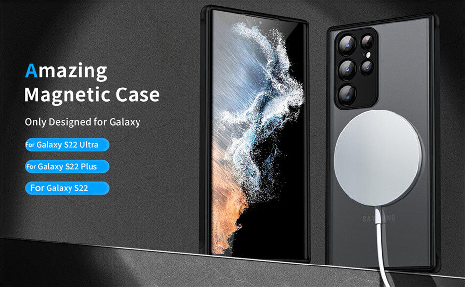 Shock Proof Magnetic Phone Case For Samsung S Models
