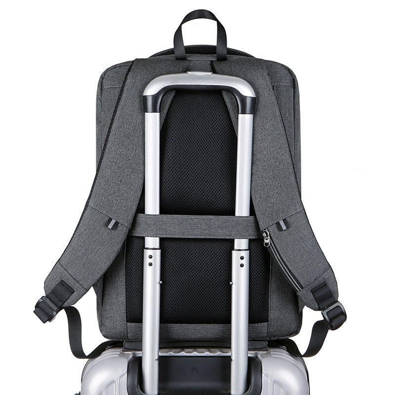 Laptop Backpack Large Lightweight Business Travel Bag Anti-Theft Lock