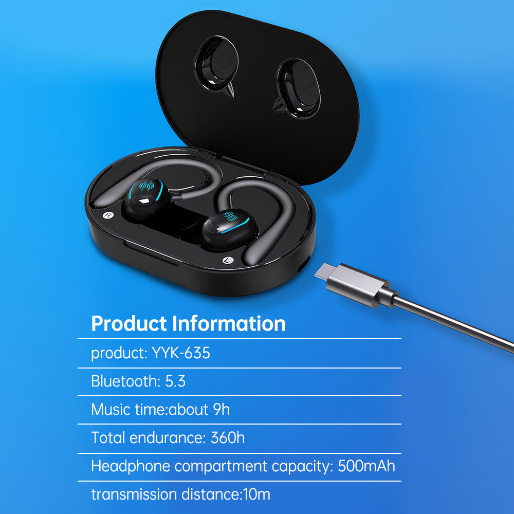Deep Bass Wireless Earbuds Bluetooth 50Hrs Playback