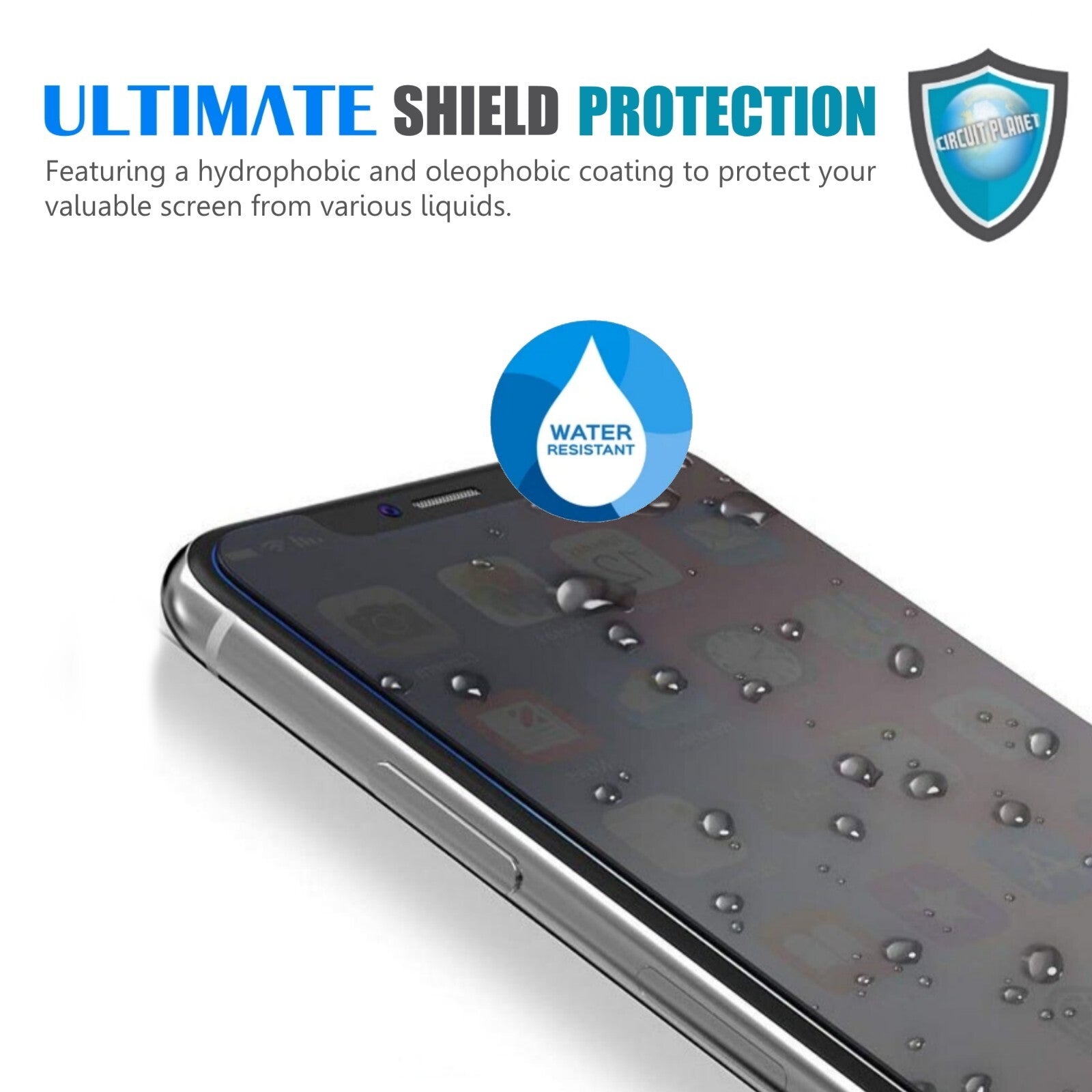 Privacy Tempered Glass Screen Protector For Samsung