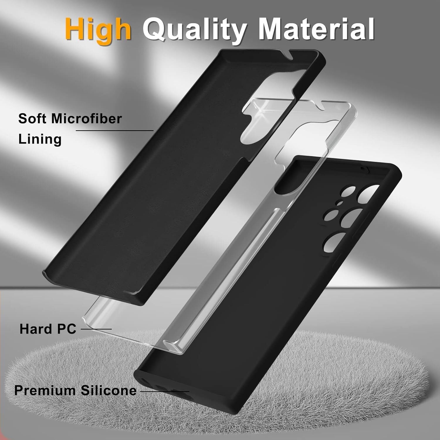 Shockproof Case For Samsung Galaxy S24 S23 S22 S21 S20 Ultra Plus FE Phone Cover