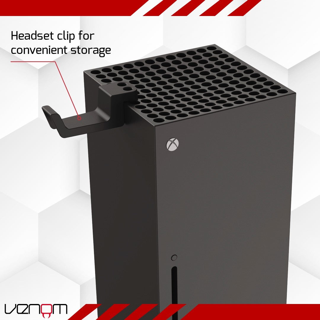 Xbox Series X Dual Charge Dock Game Storage and Headset Stand