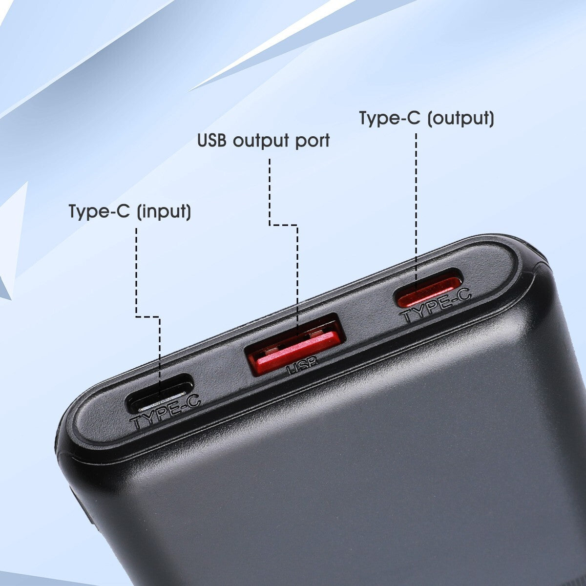 9000000mAh Power Bank Portable Fast Charger Battery Pack 2 USB for Mobile Phone