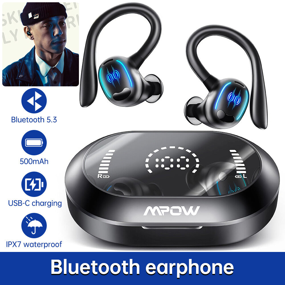 Deep Bass Wireless Earbuds Bluetooth 50Hrs Playback