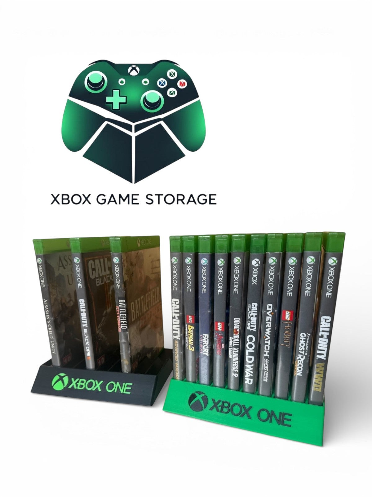 Xbox Game Case Holder 10 Slot Rack Storage Stand