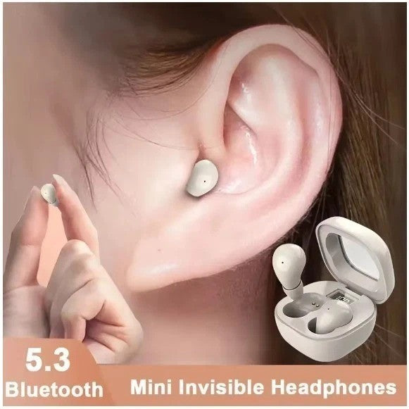 Invisible TWS Earbuds Micro Bluetooth Earbuds Sleep Mini Wireless Earphones UK