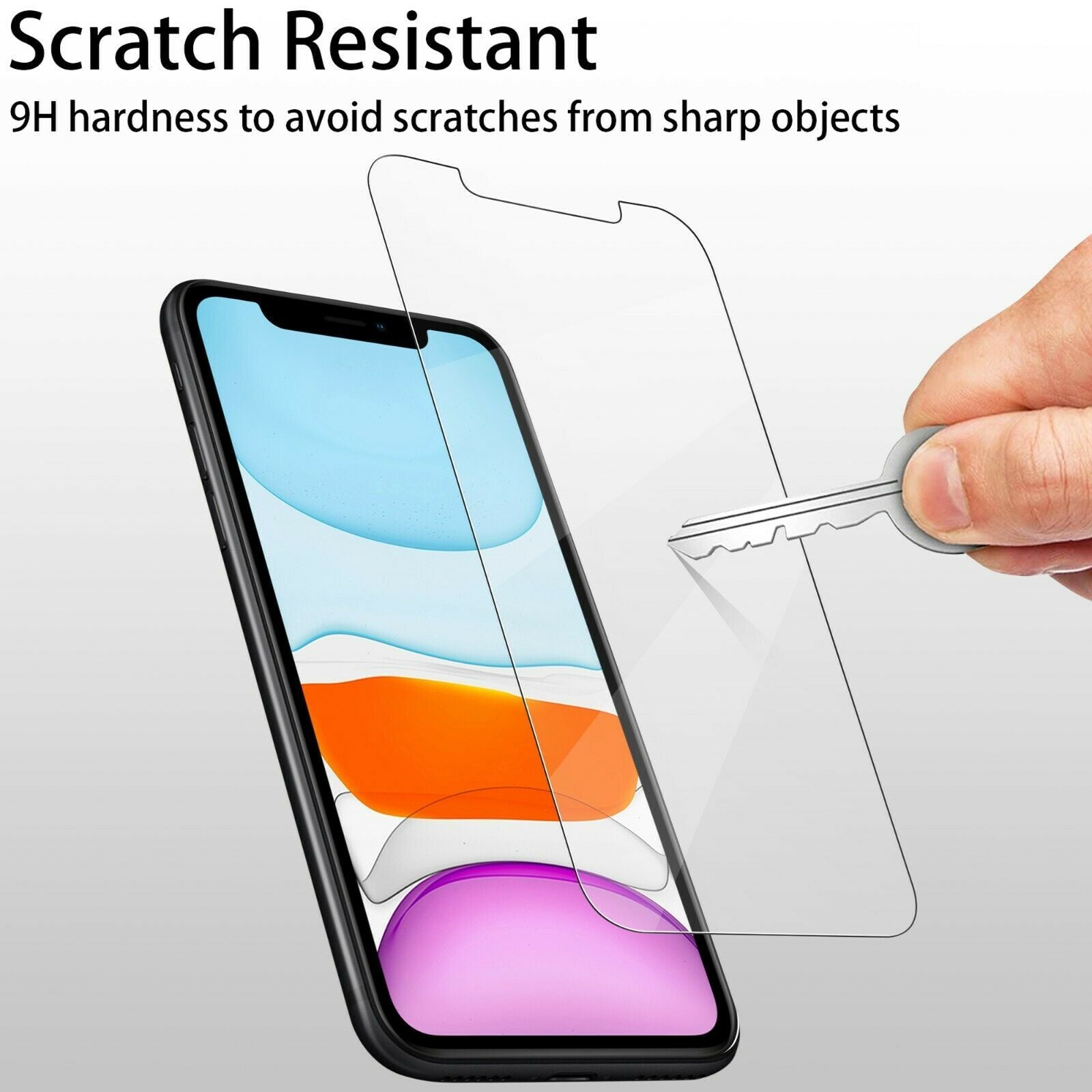 4x Tempered Glass Screen Protector For Apple iPhone