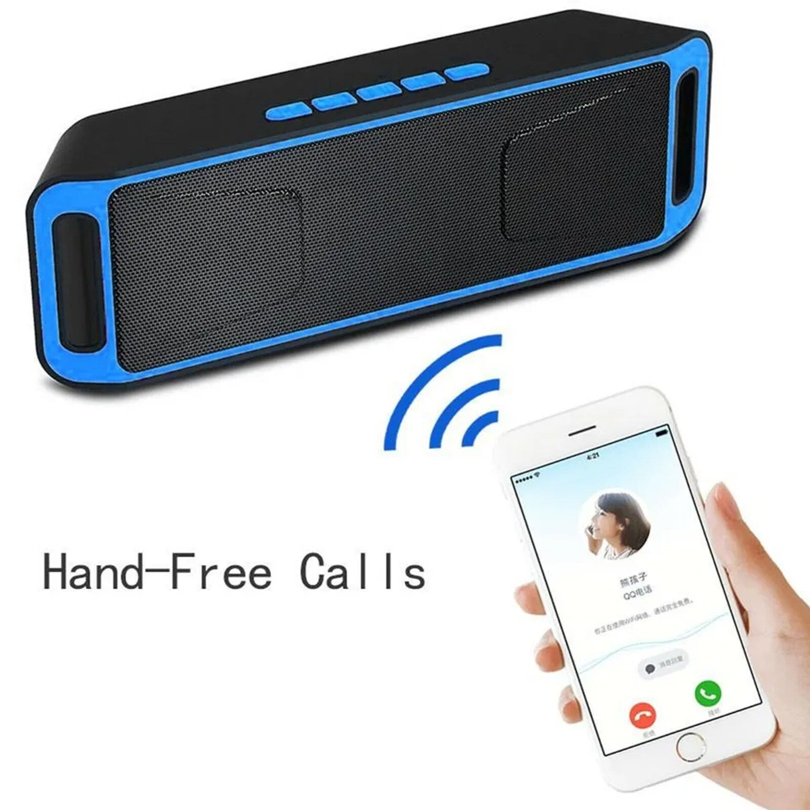 Portable Wireless Bluetooth High Bass Speakers Ultra Loud Speaker Outdoor/Indoor