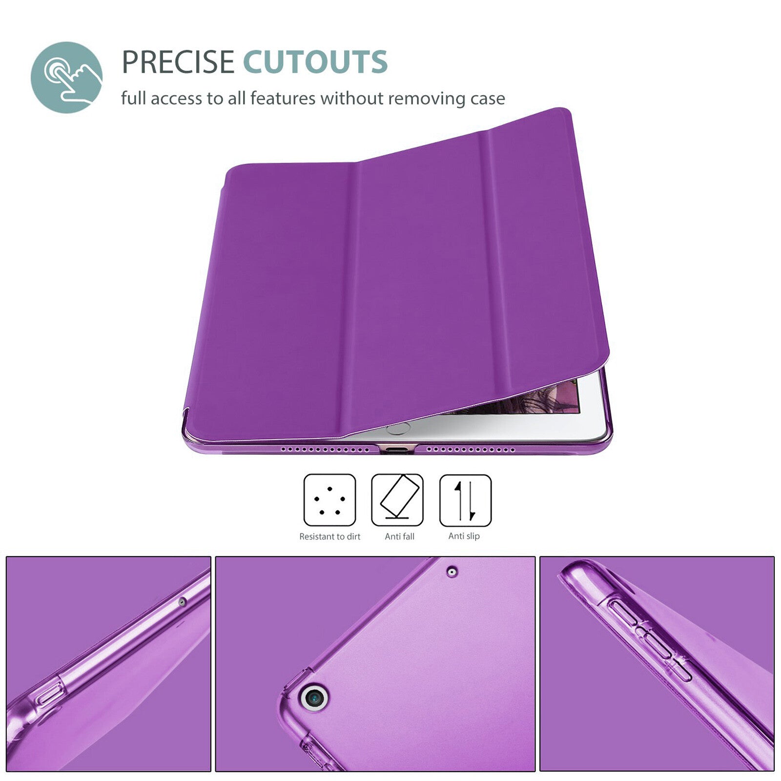 iPad Smart Multi Colour Case