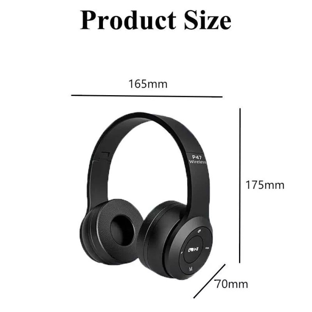 Wireless Bluetooth Headphones with Noise Cancelling