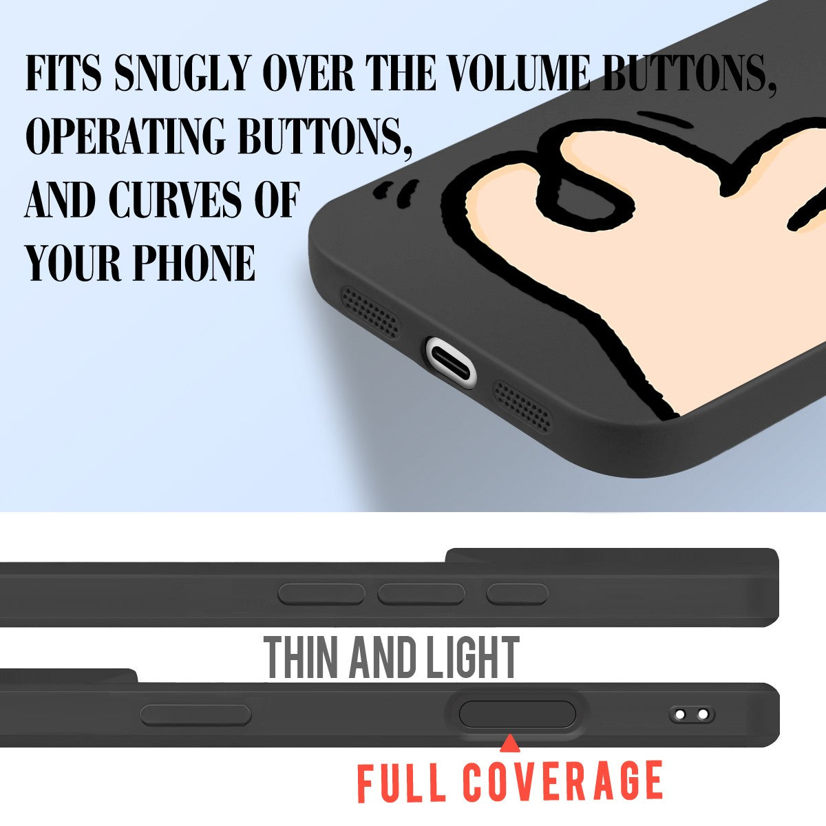 Ultimate Shockproof TPU Phone Case For iPhone 17 Pro 16 15 14 13 12 11 17e