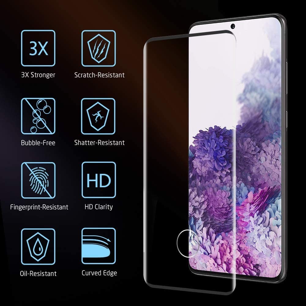 For Samsung S25 Ultra S24 S23 Ultra S22 S21 Plus Tempered Glass Screen Protector