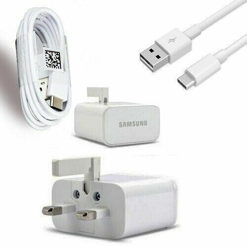 Samsung Main Fast Charger Plug Adapter USB C Cable